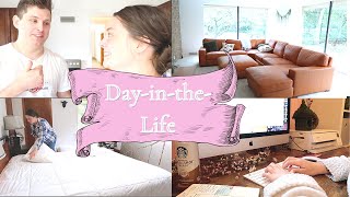 Writing, Working, and Cleaning Vlog | feat. Special Guest!! | Day-in-the-Life