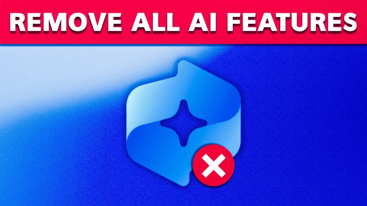 How to Remove All AI Features in Windows 11 (Copilot, Recall & More ...