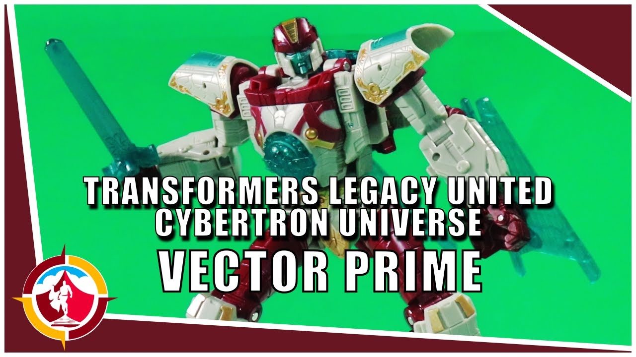 Transformers Legacy United Cybertron Universe VECTOR PRIME Voyager Class Review 