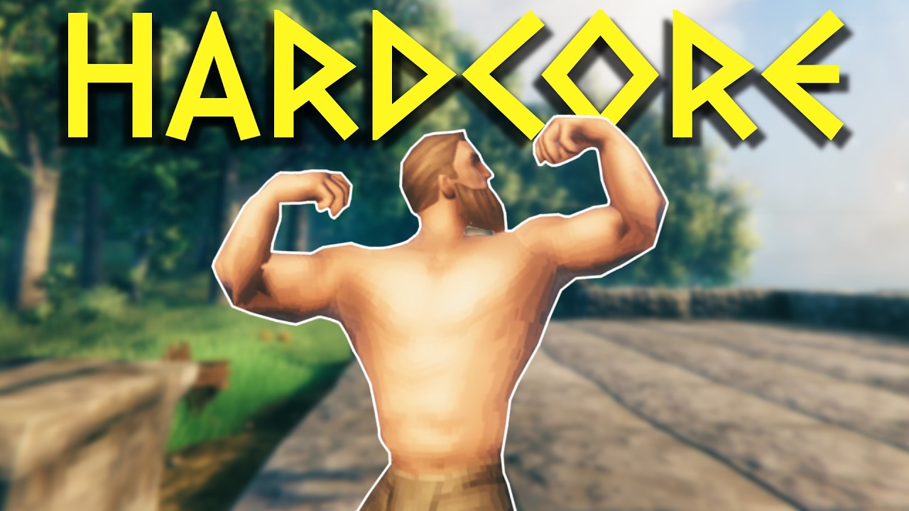 I Survived 100 Days In Valheim's HARDCORE Mode