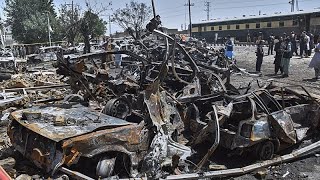 Pakistan train bombing kills at least 24 people