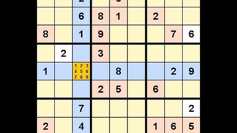 How to Solve New York Times Sudoku Hard March 22, 2021