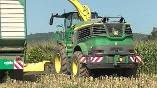 Sklizeň Kukuřice 2023 s John Deere 9700i