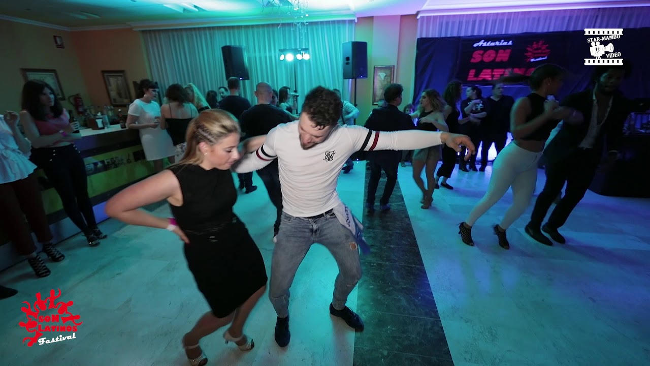 Nestor Pena & Veronica - salsa social dancing @ Son Latinos Festival Gijón