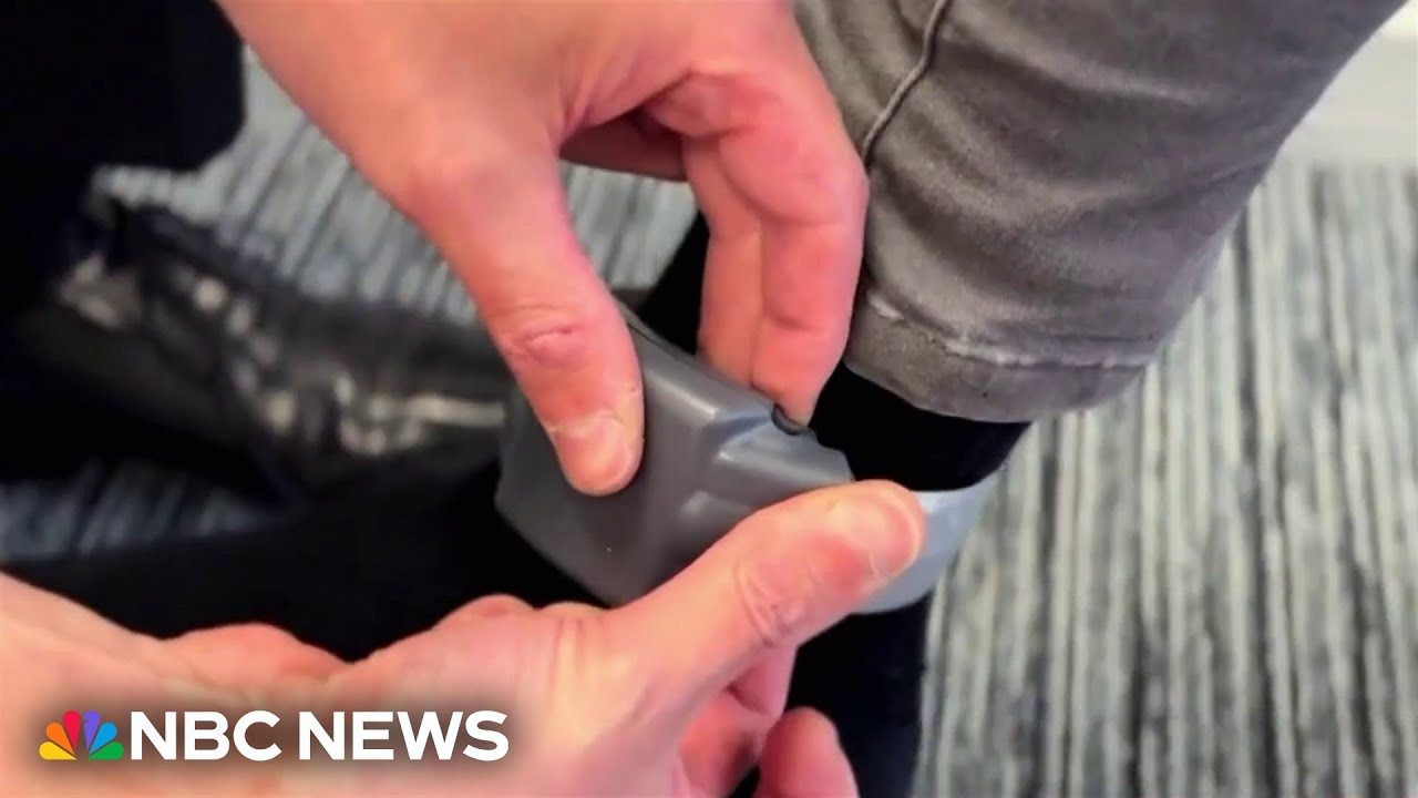 UK police test first electronic ankle tag on two shoplifters