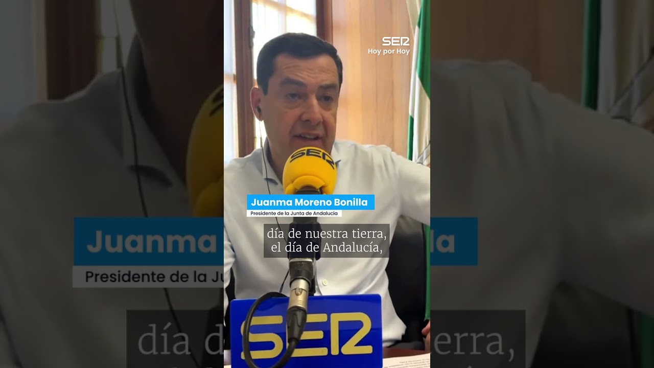 JUANMA MORENO: "Me SIENTO muy ORGULLOSO de que el PUEBLO ANDALUZ SE UNA CUANDO MÁS se NECESITA"