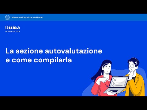 La sezione autovalutazione e come compilarla - video from Ministry of Education and Merit