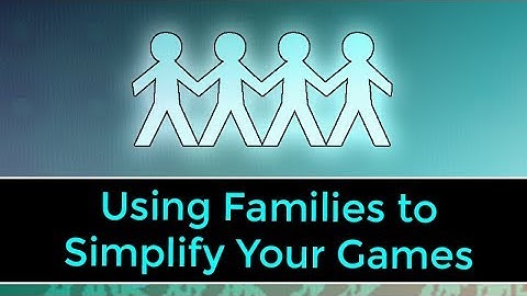 Using Families to Simplify Your Games || Construct 3 Tutorial