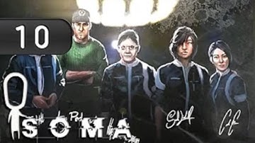SOMA [HD/Blind] Playthrough part 10 (Surving and Escaping from Theta)