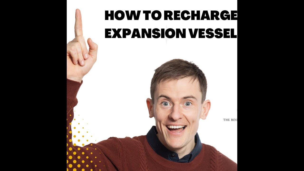 How to properly recharge an expansion vessel on an ATAG boiler YouTube