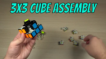How To Assemble a 3x3 Rubik's Cube (BEGINNER TUTORIAL)