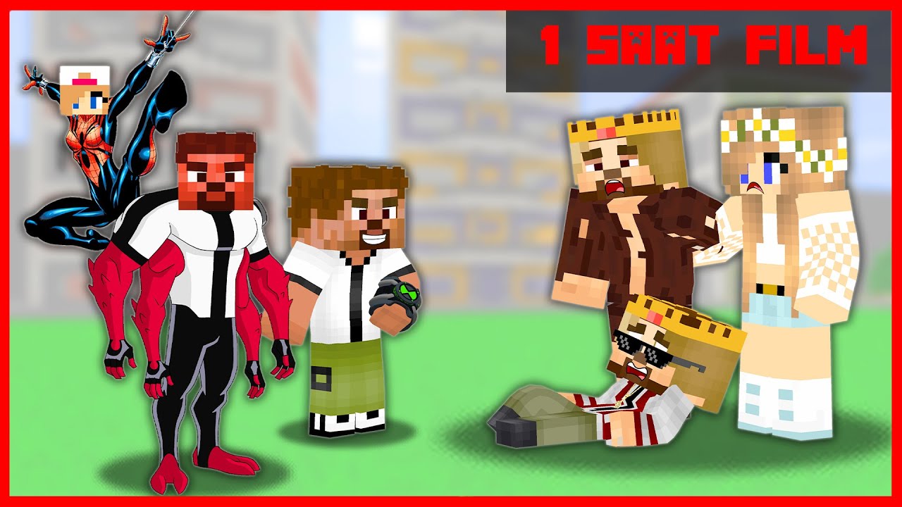 BEN 10 FAKİR AİLESİ VS EZİK ZENGİN AİLESİ FİLMİ! 😂 - Minecraft ZENGİN FAKİR HAYATI