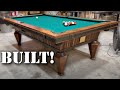 I can&#39;t believe it&#39;s Done: Pool Table Build