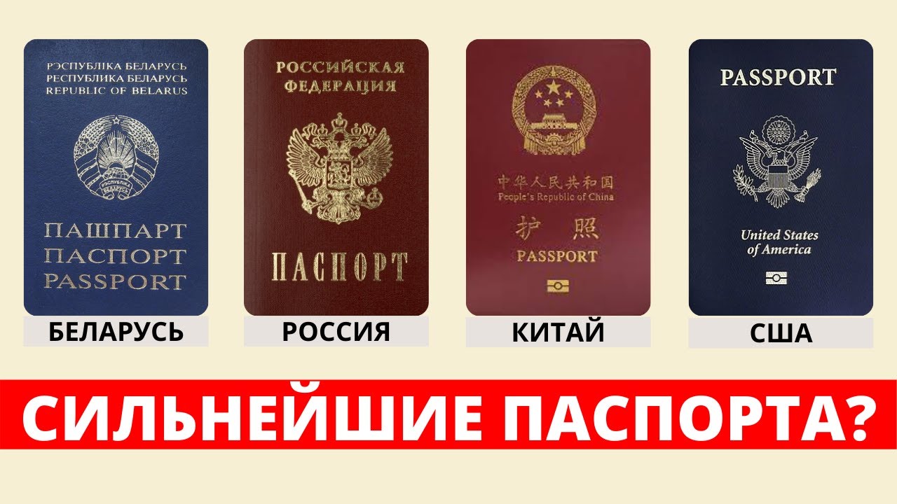 Топ 10 сильных паспортов. Самый сильный пассаорт.