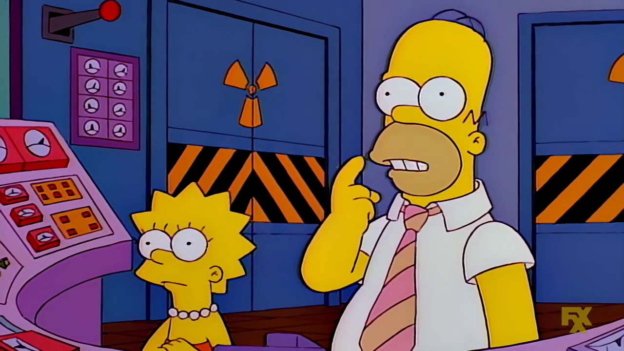 Si, que problema, no? - Los Simpson 