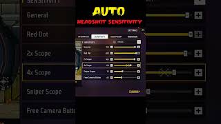 Free Fire Headshot setting 2026 ⚡ Best Sensitivity Settings ⚙️| Sensitivity + Hud Settings Free Fire