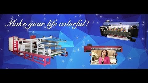 Roll to roll Fusing Machine ,Roll to Roll sublimation heat transfer machine