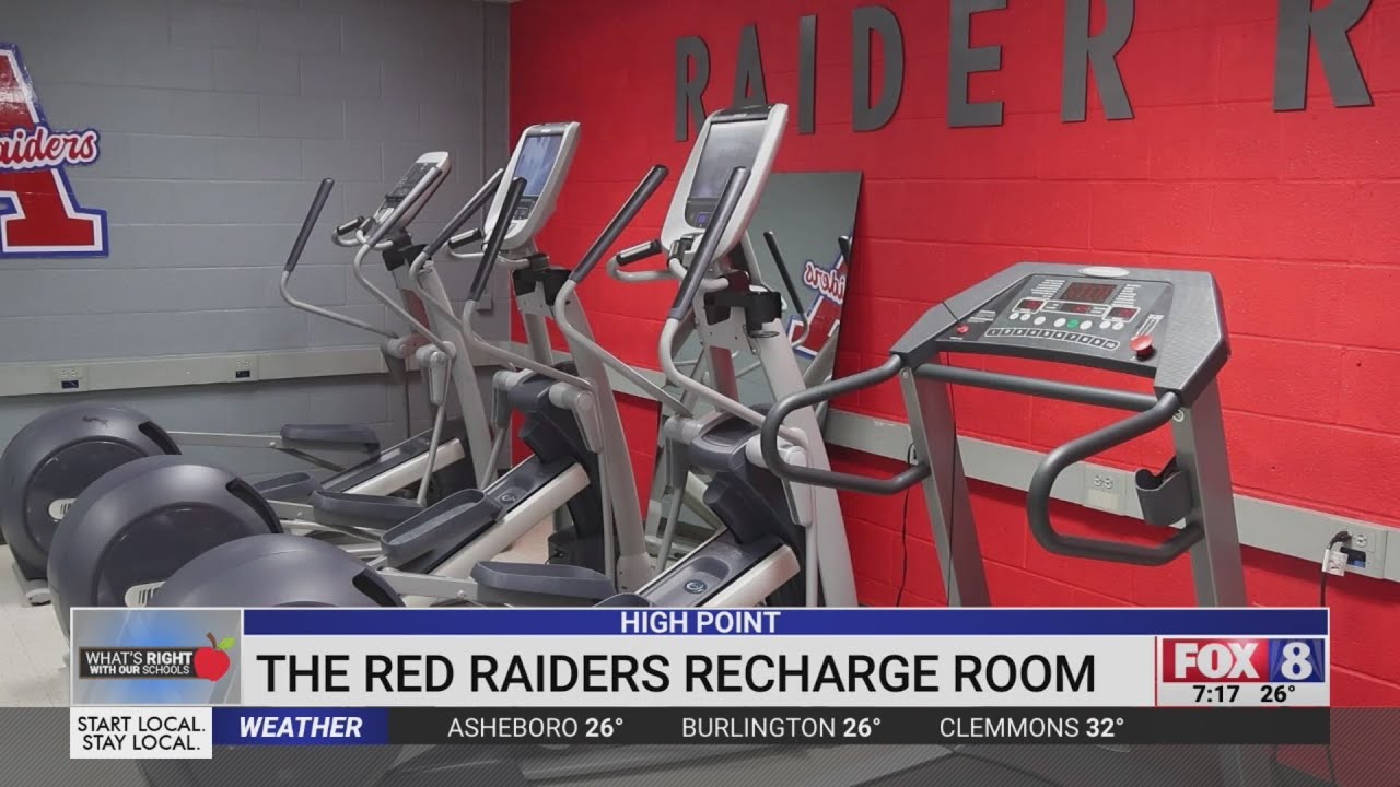 This Triad high school has a workout room for teachers