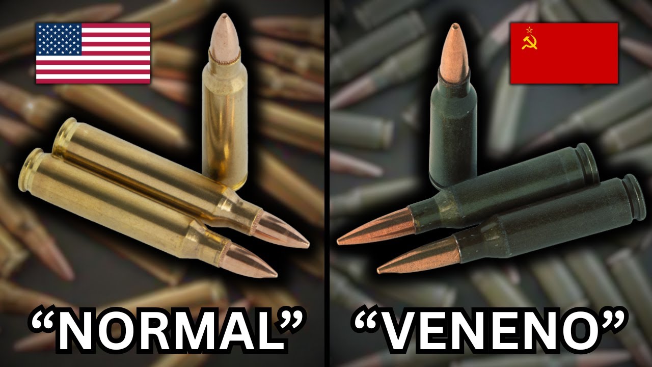 ¿Por qué la Munición Soviética era Verde? y ¿Por qué estaba 