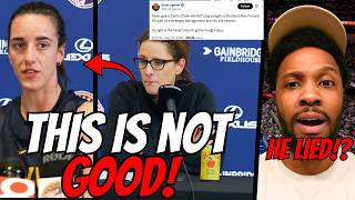 Fever Reporter LIES ABOUT LOAD MANAGEMENT With Caitlin Clark Adding To BAD TRANSPARENCY From Fever!