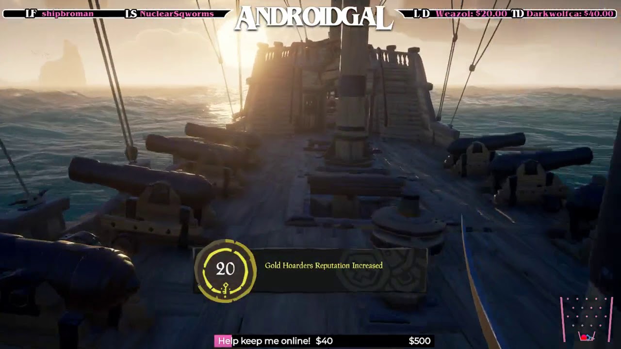 The Pirate Journey continues! Co-stream with @weazol