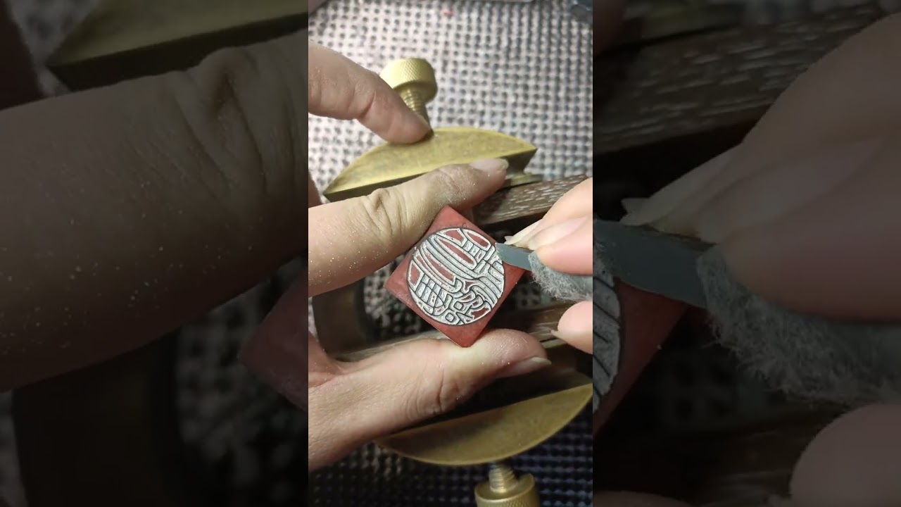 方寸篆意 The Square Seal Maker｜書法印章篆刻 ASMR｜The Art of Calligraphy Seal Carving 