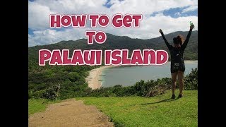 HOW TO GET TO PALAUI ISLAND Ep 65