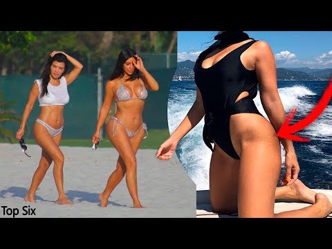 Vídeo: Kourtney Kardashian Posta Foto Mostrando Suas Estrias