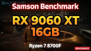 Samson RX 9060 XT 16GB Benchmark | Ryzen 7 8700F - 1080p &amp; 1440p FPS Test