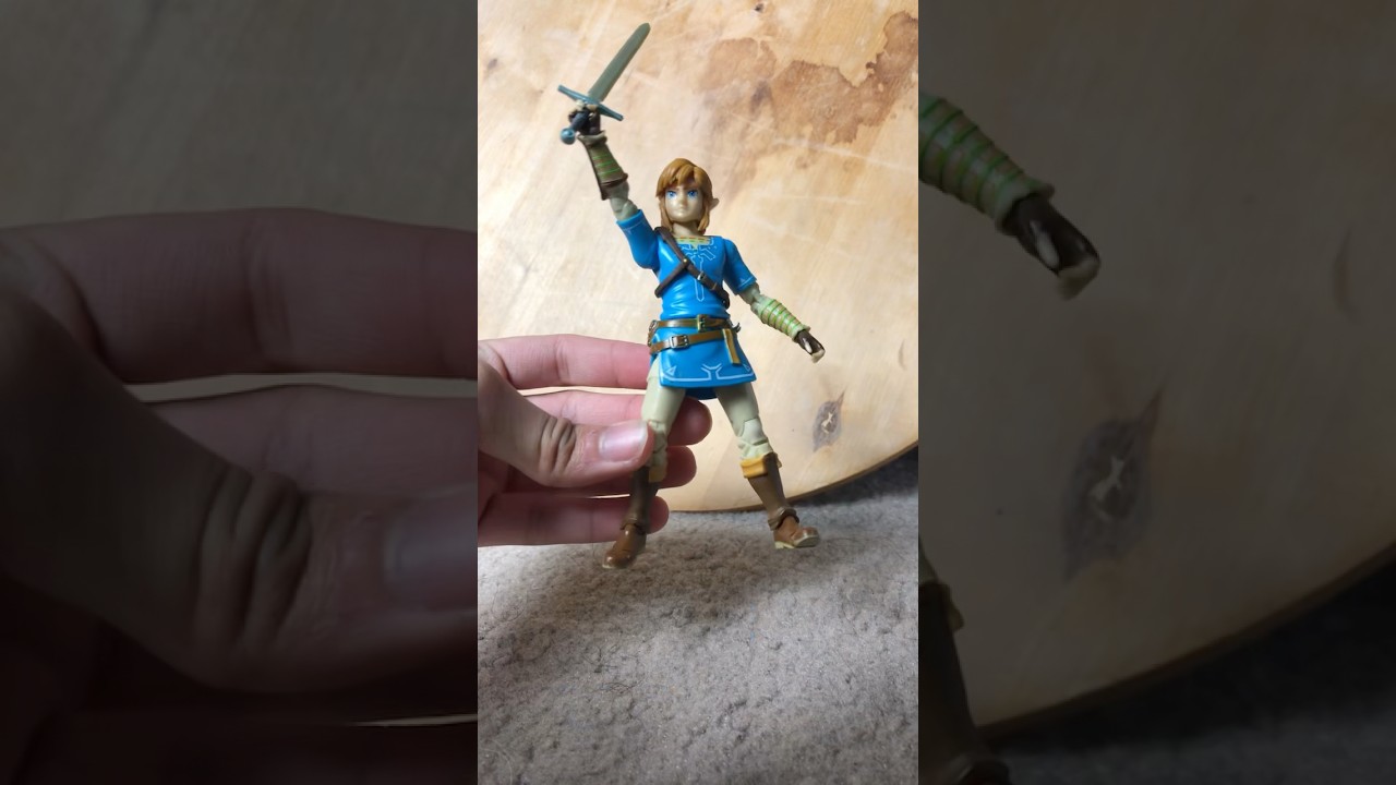 Posing Jakks Link and Zelda $10 action Figures 