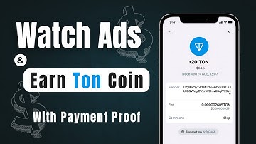 Earn Free TON Coin with This Telegram Bot | Watch Ads & Spin to Win TON