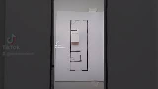interesting how architects design apartments to what they are used to #floorplan #rumah #rumahkecil