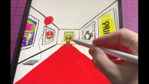 Quick live 🔴! Drawing on my iPad, infinity zoom art – audience chat and chill stream