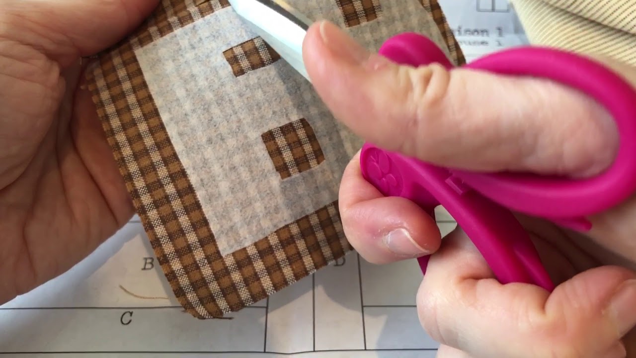 Empezamos Quilt Yoko Saito aplicación ventana dentro