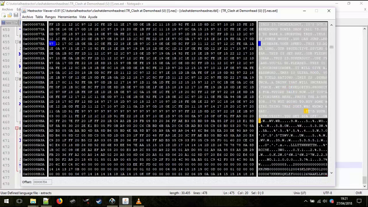 Hextractor guía simple
