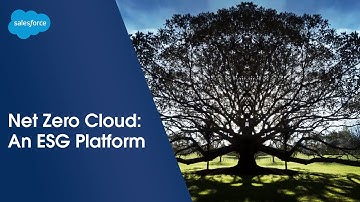 Introducing Net Zero Cloud: An ESG Platform | Salesforce