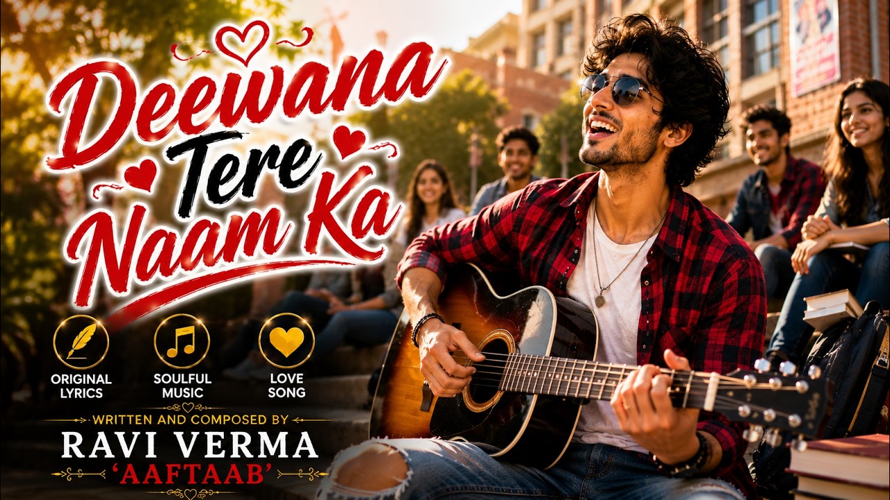 👉 Deewana Tere Naam Ka – Zamaana ban gaya | Love Song 2026 ❤️ #aaftaab