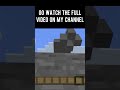 How to build cobblestone farm #minecraft #minecraftguide #gaming