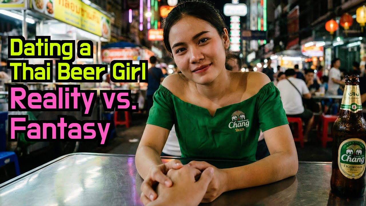 I made beer promotion girls fall in love with me at a Thai night market