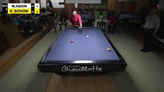 Mohamed Abdin vs Sameh Sidhom (Semi final ) AMECC 3 cushion billiard