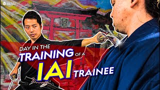 What an Iai Katana Trainee Practices in a Day (Inside a Real Dojo in Kyoto, Japan)