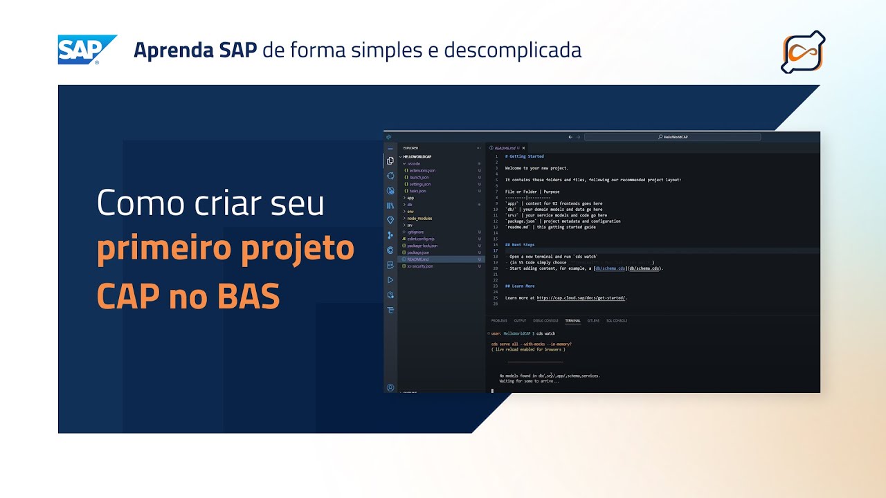 Como criar seu primeiro projeto CAP no BAS - YouTube
