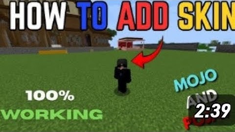  🔥How to Add Custom Skin in Mojo Launcher | Works on ALL Minecraft Servers (Easy Tutorial!)