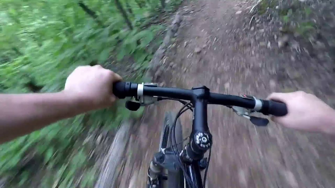 mountain bike at antrim park