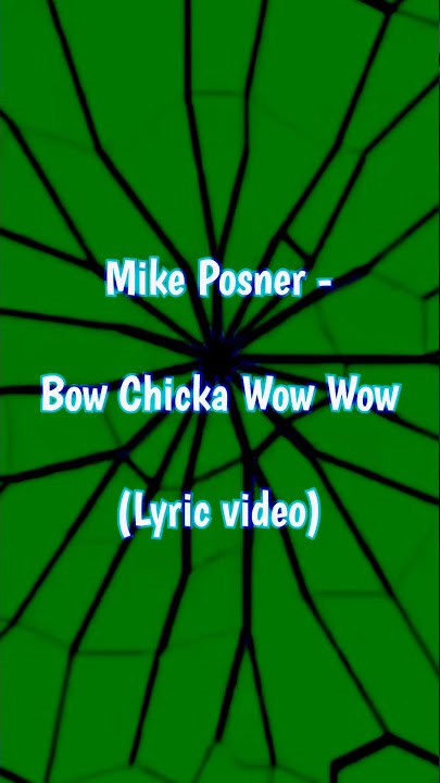 Mike Posner - Bow Chicka Wow Wow #lovesong #trendingshorts #viralmusic #shorts