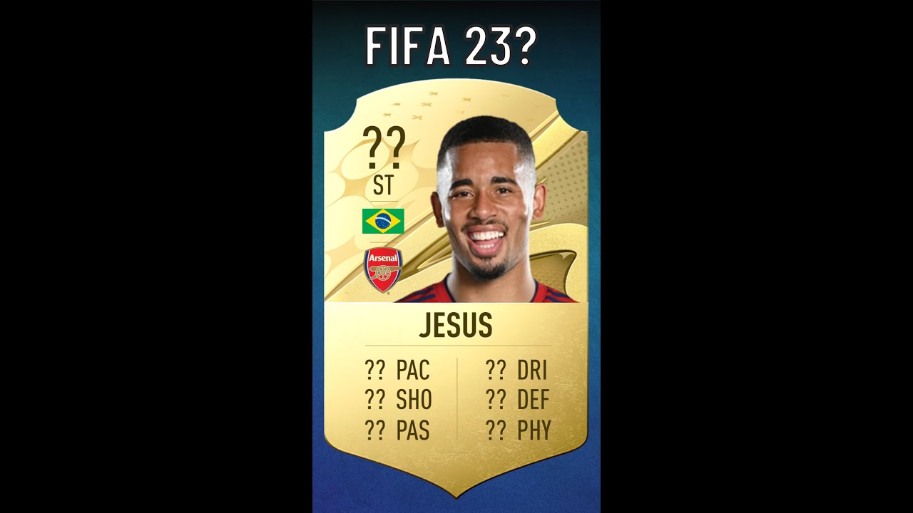 Gabriel Jesus Fifa Evolution Fifa 17 Fifa 23 Shorts Fifa22 Youtube