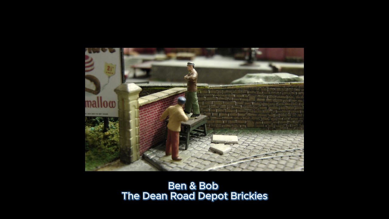 Ben & Bob the brickies of Benton.       model railways