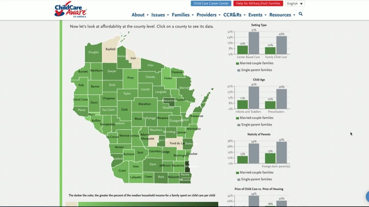 IN DEPTH Childcare deserts in Wisconsin YouTube