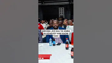 SIMBANAUZINDUZI JEZIKALIYASIMBA SIMBAWANAMSIMBAZI KUMEAZAKUNOGASASA YANGAKUJIPANGA UZIWASIMBA 