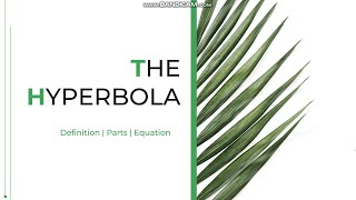 PRECAL - 04 Hyperbola (Part 1)